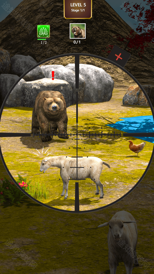野生动物狙击手狩猎3D